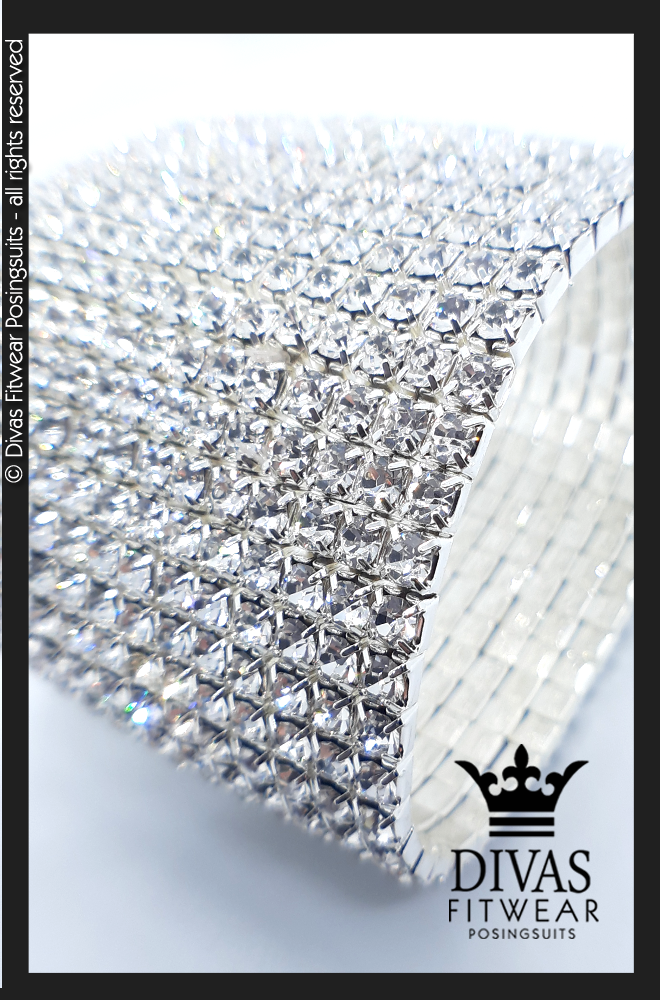 Divas Fitwear Elastic Cuff Bracelet - 15 row