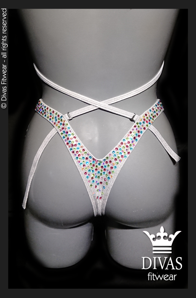 RENTAL Cross Back Figure Suit 'Barb'