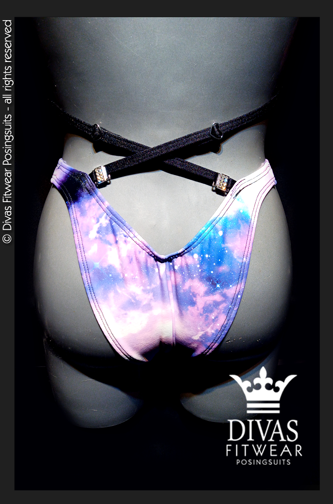 PRACTICE Cross Back Figure Suit 'Orbit'