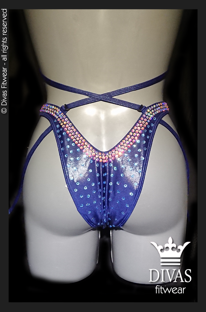 RENTAL Cross Back Figure Suit 'Megan'