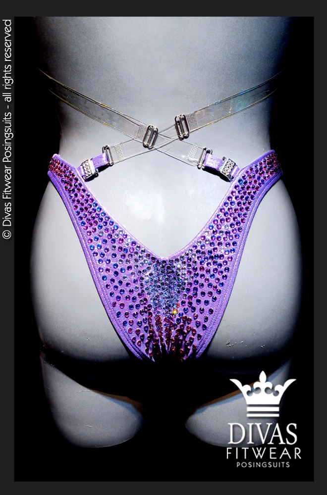 RENTAL Cross Back Figure Suit 'Rianna'