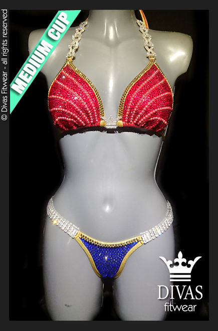 RENTAL Bikini Suit  'Wonder Woman' 