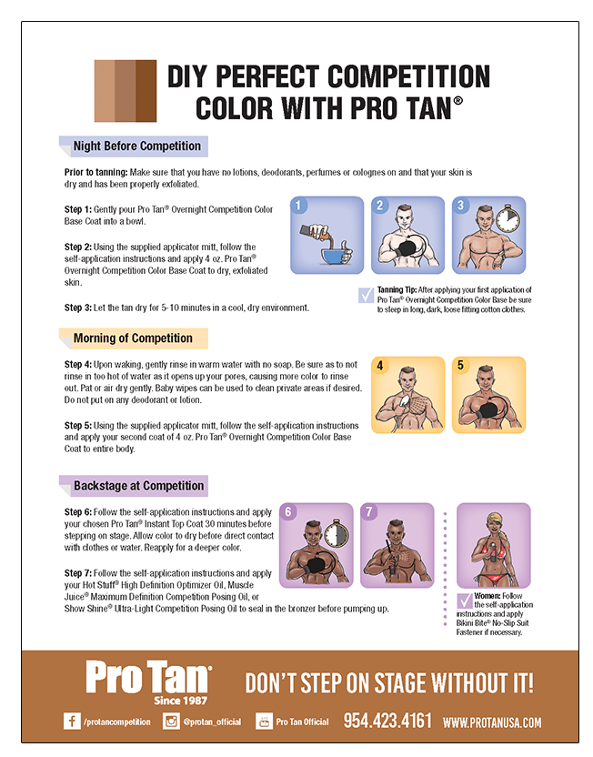 Pro Tan Super Dark Competition Color - 100ml