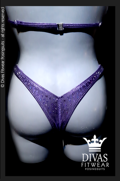 RENTAL Pro Bikini  Suit  'Purple Rain' 